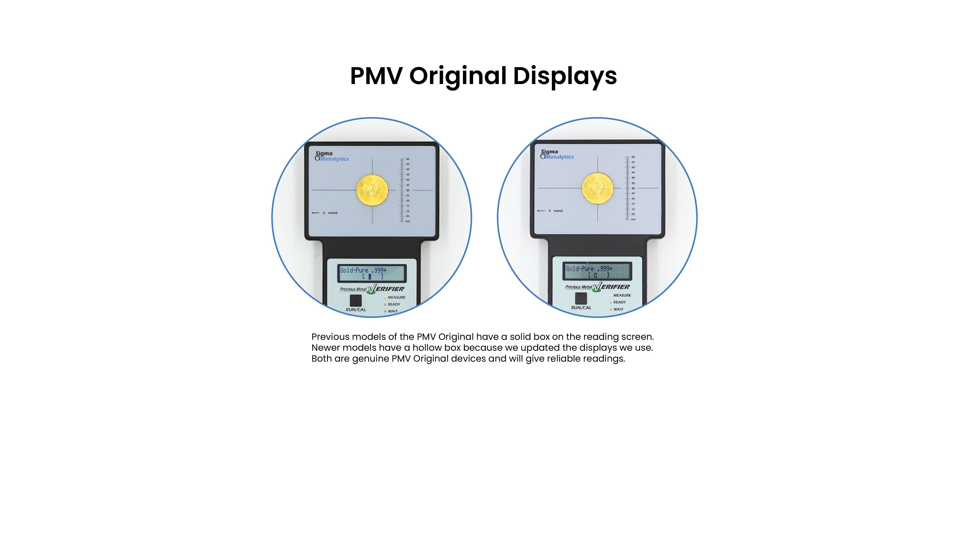PMV-BULLION Sigma Precious Metal Verifier Bullion Set — M&M Merchandisers